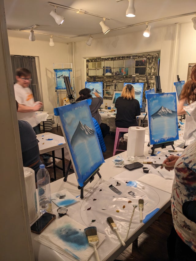Paint Like Bob Ross Classes Certified Bob Ross Painting Classes