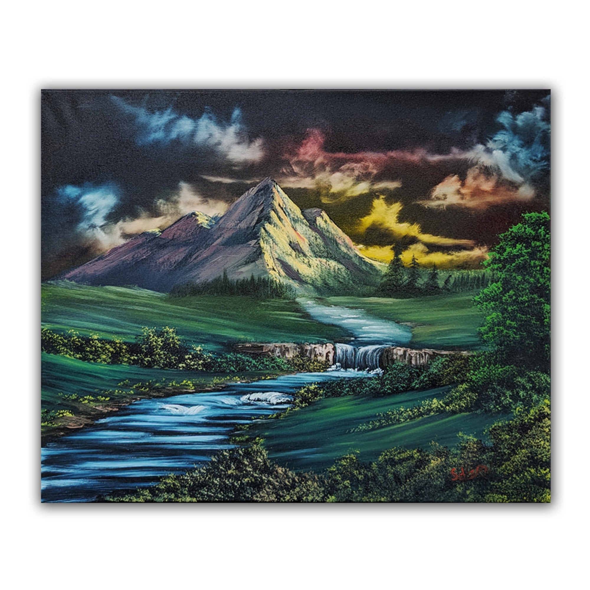 Paint Like Bob Ross, Allentown PA 12823 Certified Bob Ross Painting